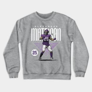 Alexander Mattison Minnesota Mighty Crewneck Sweatshirt